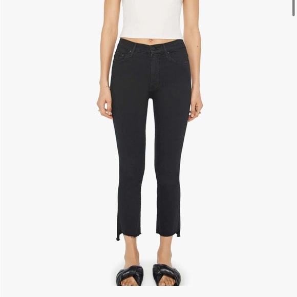 Mother The Insider Crop Step Fray in Not Guilty - Picture 1 of 12